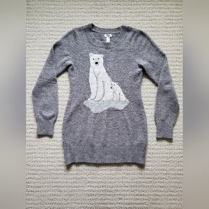 Thyme Maternity Polar Bear Sweater